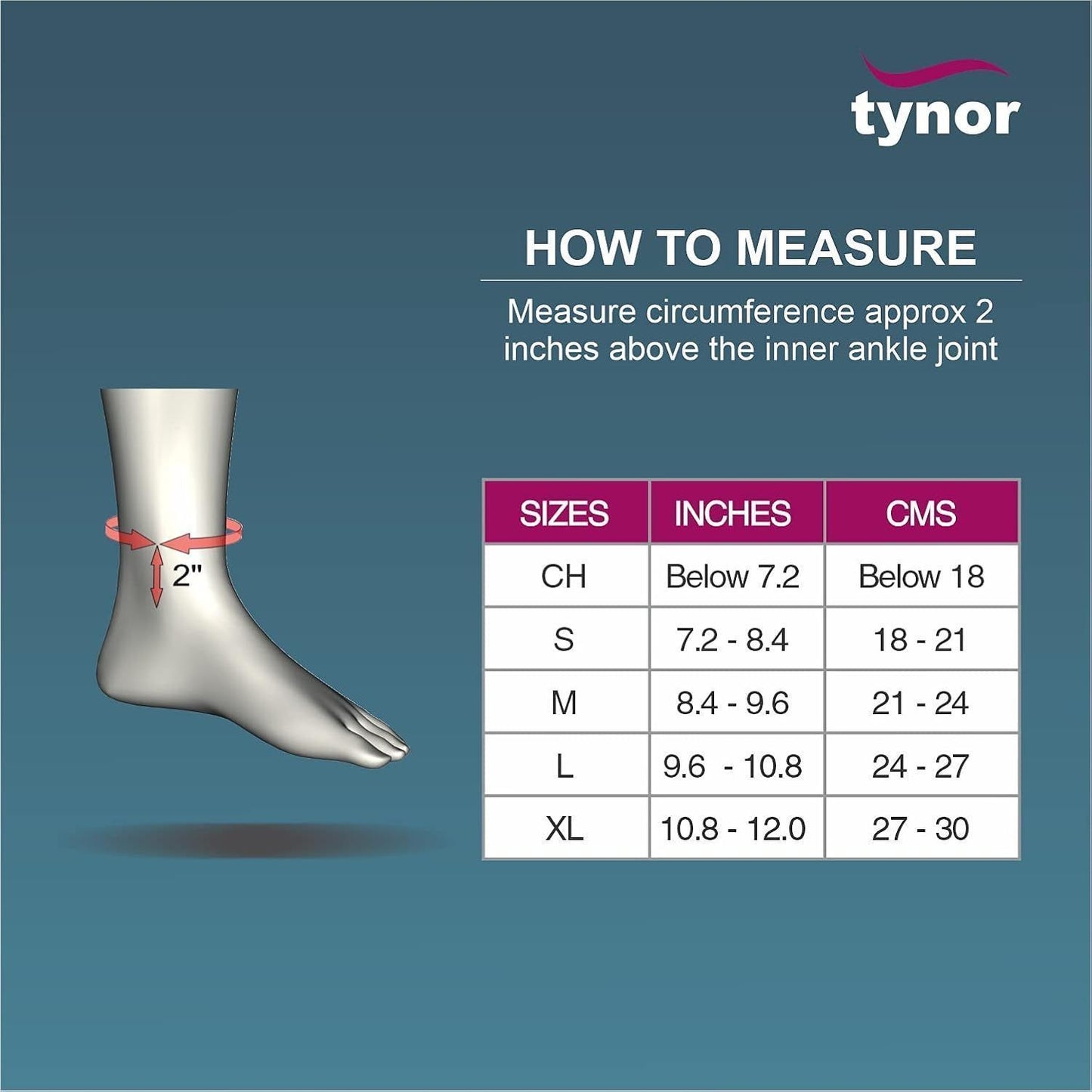 Tynor Ankle Brace-d02 Xl - Makkah Pharmacy