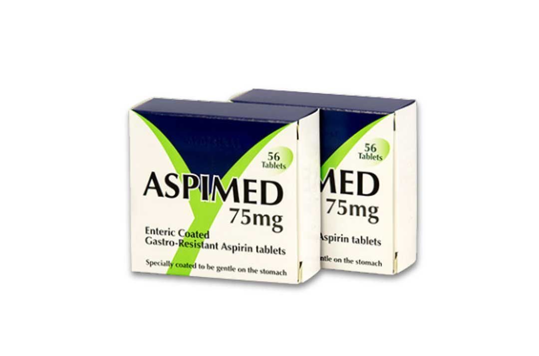 Aspimed 75 Mg Gastro-Resistant Aspirin 56 Tablets - Makkah Pharmacy