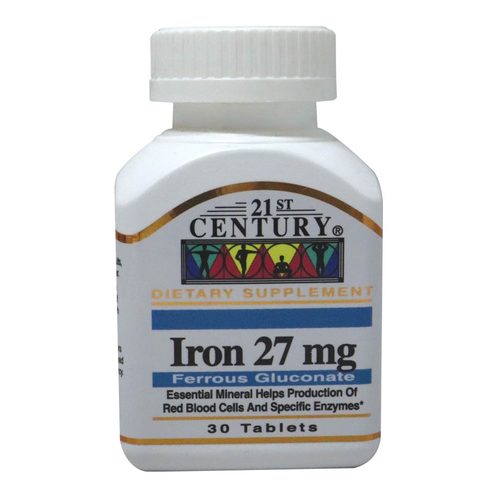 21st Century Iron 27 mg Tablets 30's