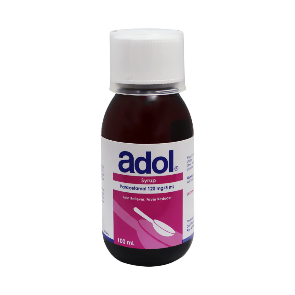 Adol Paracetamol 120 Mg / 5 Ml Syrup 100 Ml