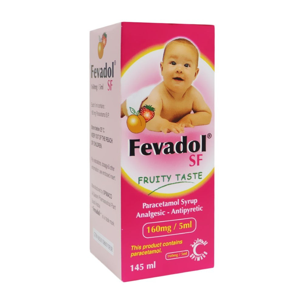 Fevadol Sugar Free Syrup 145ml