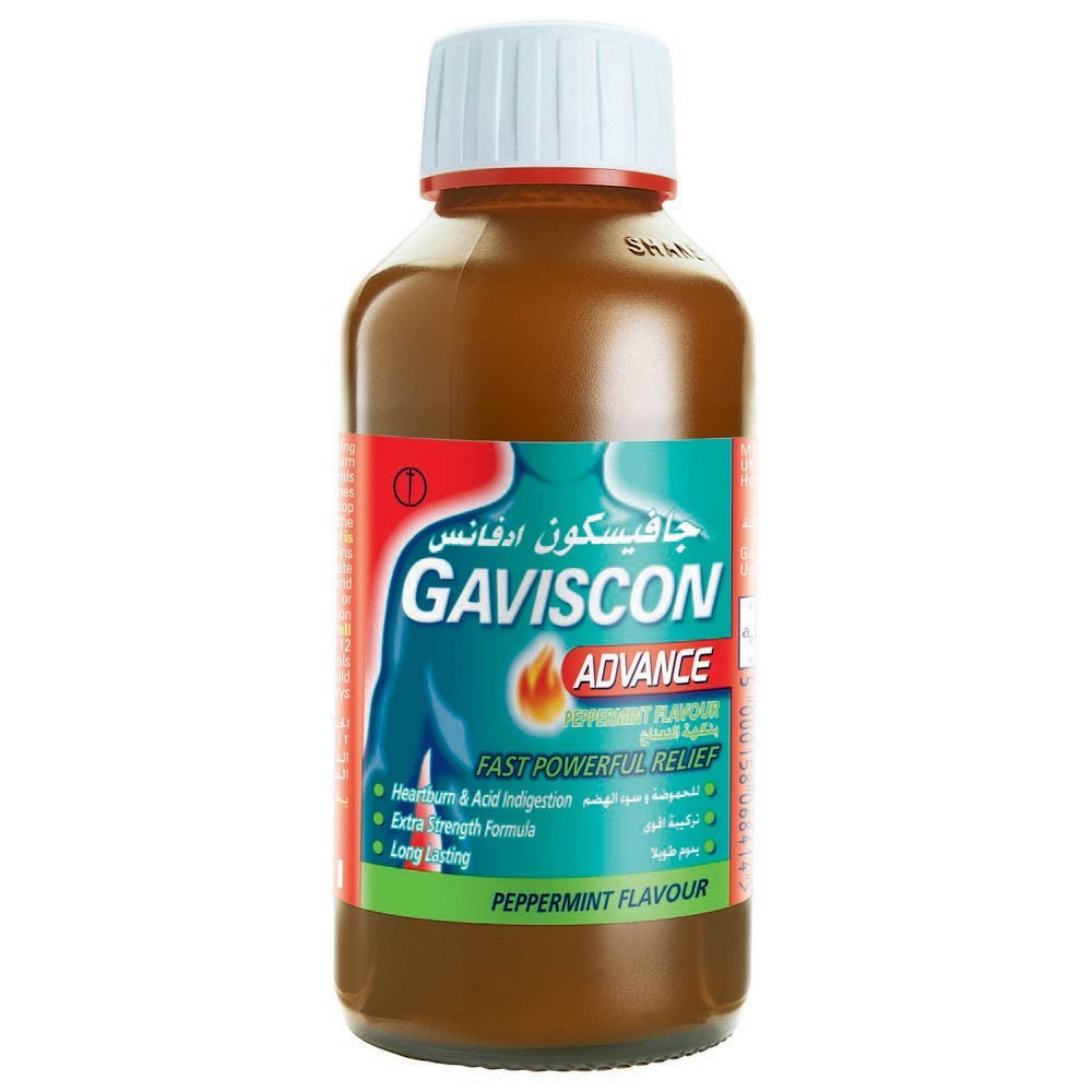 Gaviscon Advance Peppermint Liquid 300 mL