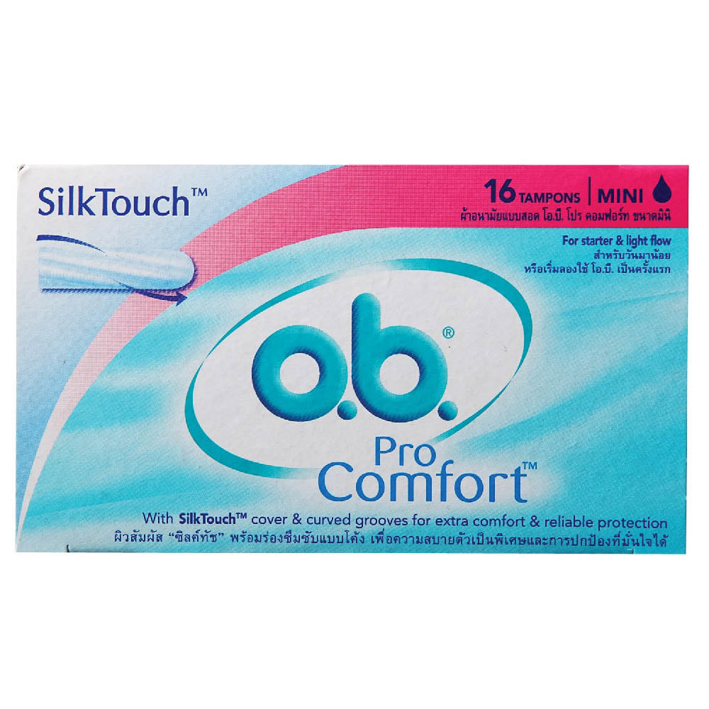 Ob Pro Comfort Mini Tampons 16'S