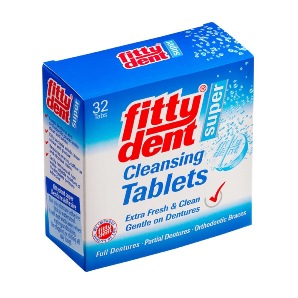 Fittydent Super Cleansing Tablets 32'S