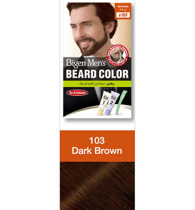 Bigen Men'S Beard Colour Dark Brown B103