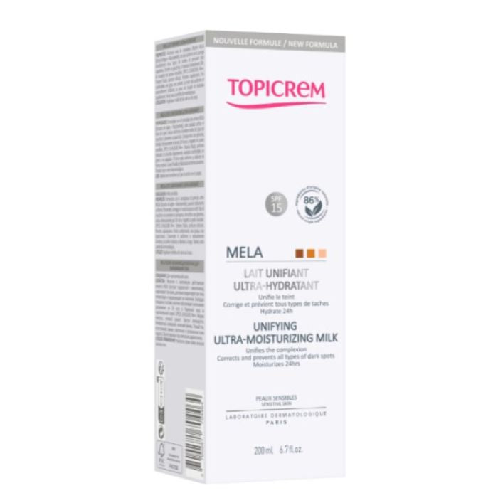 Topicrem Mela Ultra-Moisturizing Milk 200ml