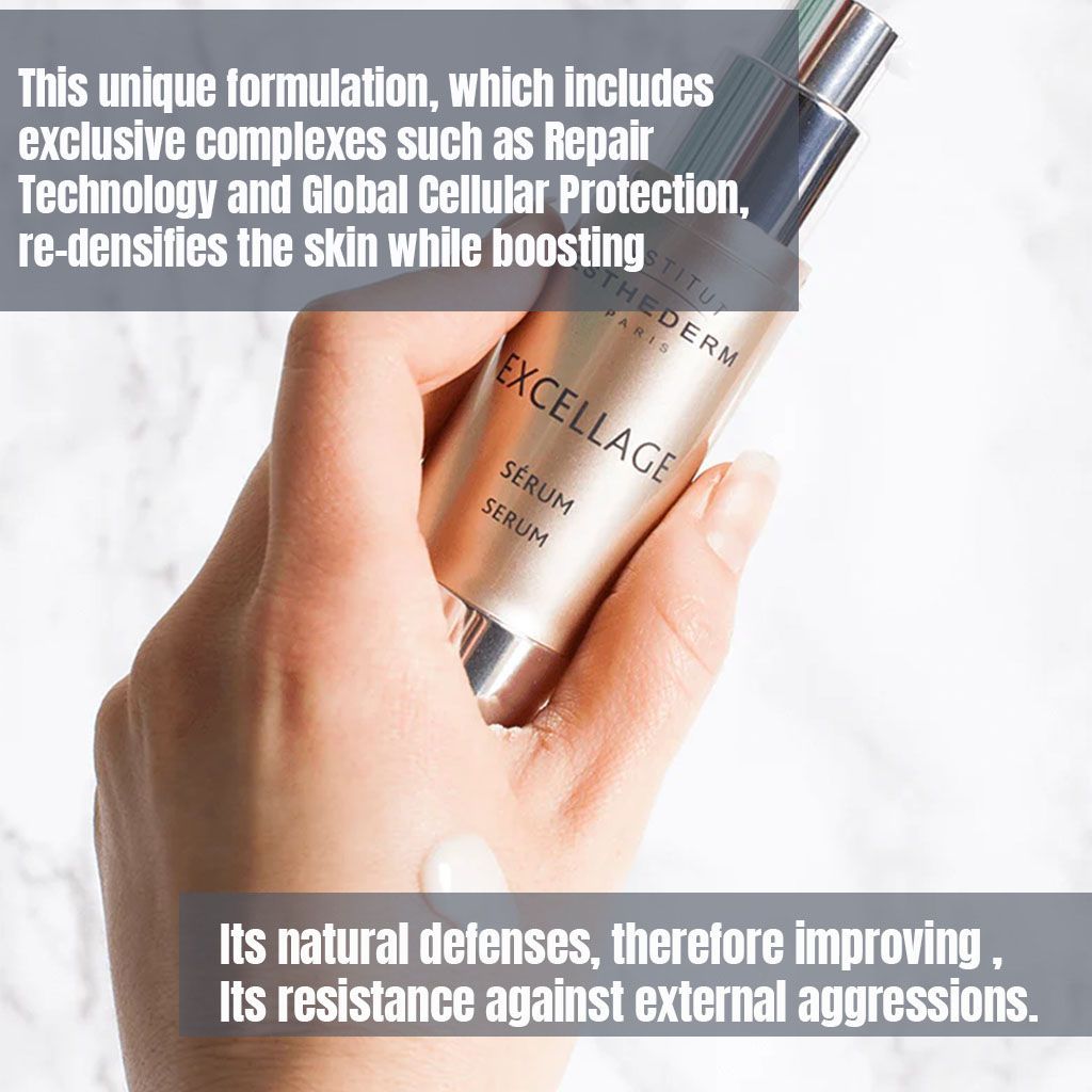 Esthederm Excellage Redensifying, Nourishing & Radiance Restoring Face Serum, 30ml - Makkah Pharmacy