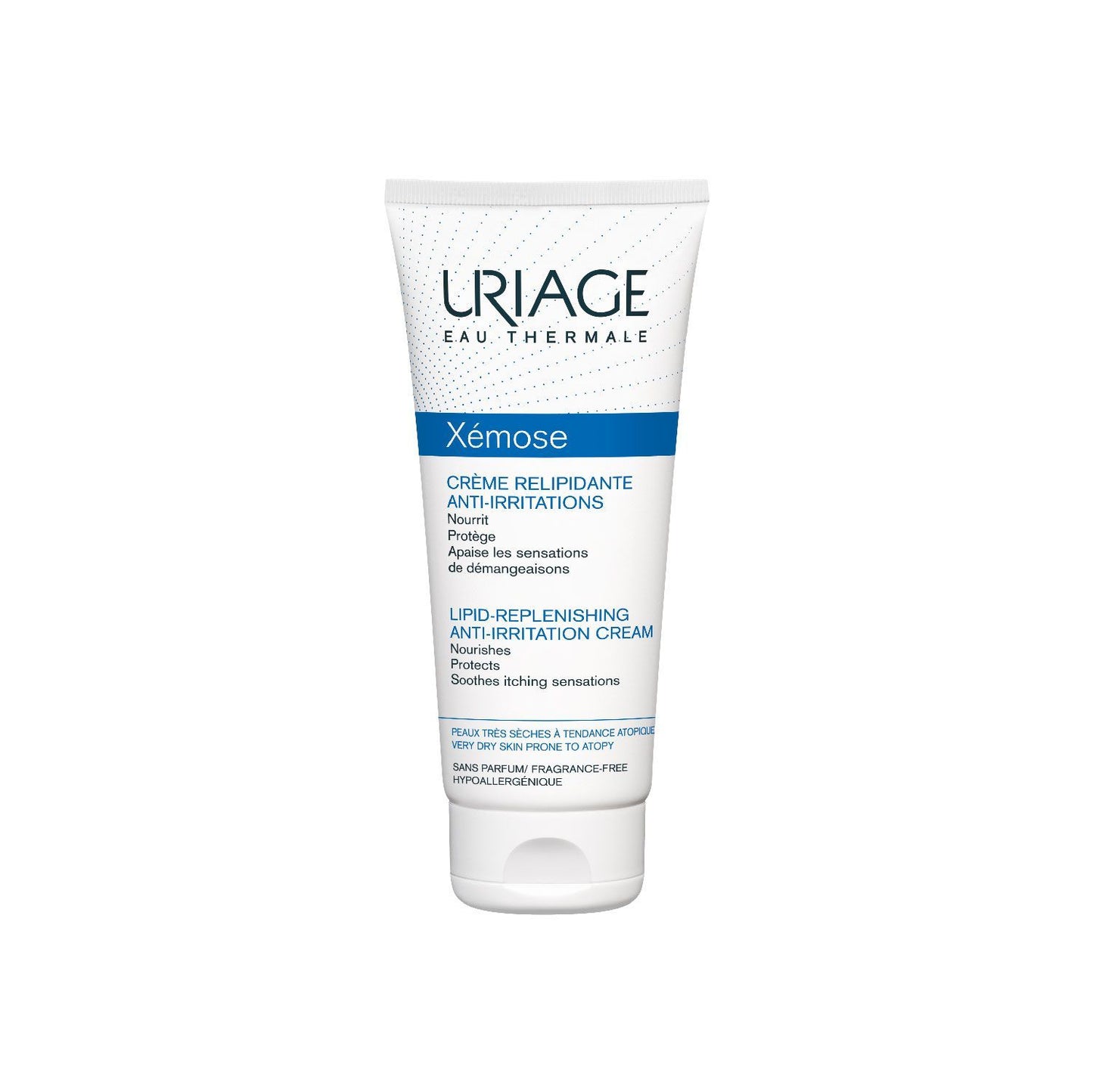 Uriage Eau Thermale Xemose Hypoallergenic Non-Greasy Lipid Replenishing Anti-Irritation Cream for Dry Skin - fragrance free - Makkah Pharmacy