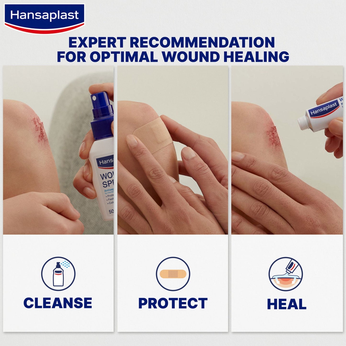 Hansaplast Elastic Water Repellent Extra Flexible Bandages, 20 Pieces - Makkah Pharmacy