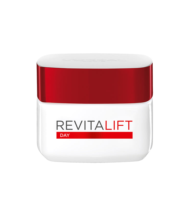 L'Oreal Paris Revitalift Moisturizing Day Cream With Pro-Retinol & Fibrelastyl - Anti-Wrinkle + Enhanced Elasticity, 50ml