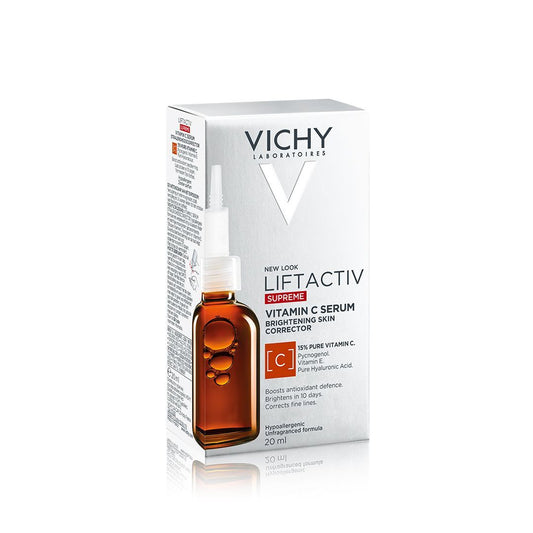 Vichy Liftactiv Vitamin C 15% Serum for Anti Aging & Brightening, 20ml - Makkah Pharmacy