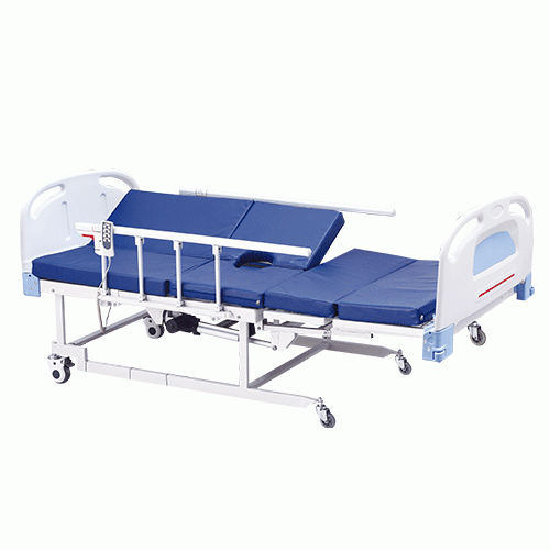HOSPITAL BED 5 FUNCTION ELECTRIC WITH COMMODE