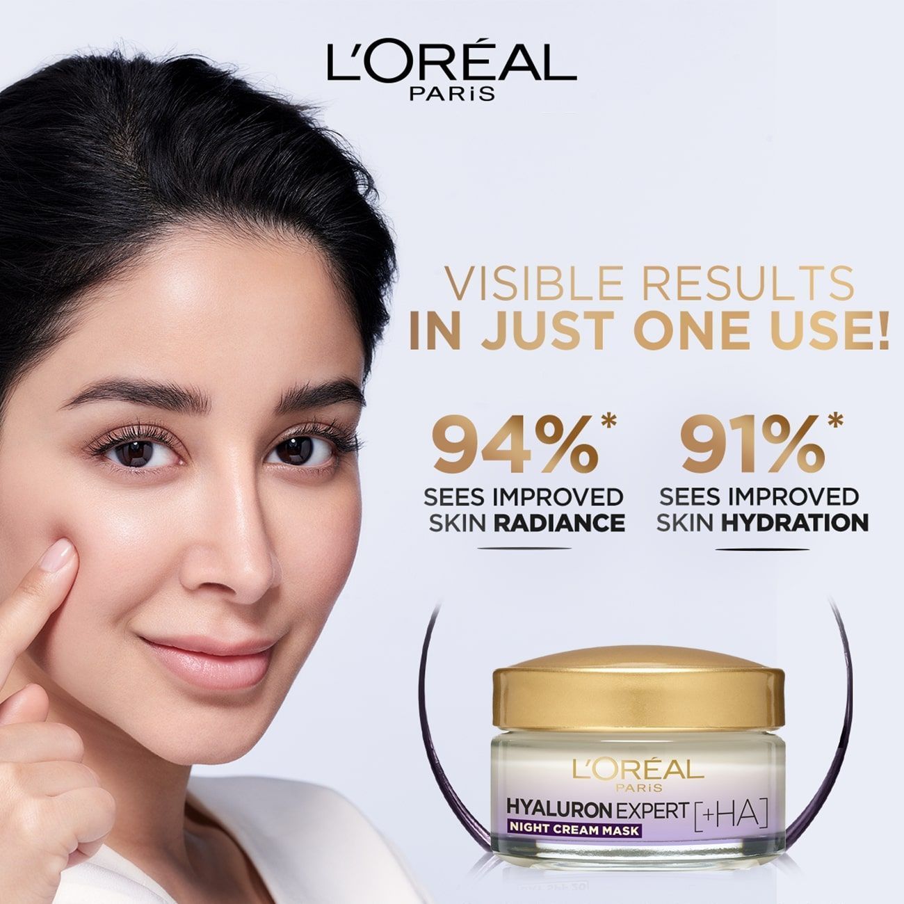 L'Oreal Paris Hyaluron Expert Night Cream 50ml - Makkah Pharmacy