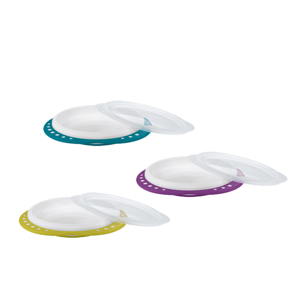 NUK 10.255.049 PLATE W/ LID - Makkah Pharmacy