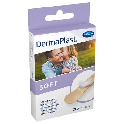 Dermaplast Soft Bandages, 20 Pieces - Makkah Pharmacy