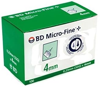 Bd Micro-Fine Pen Needle - 32G - 0.23Mm X 4Mm - By Bd Medical