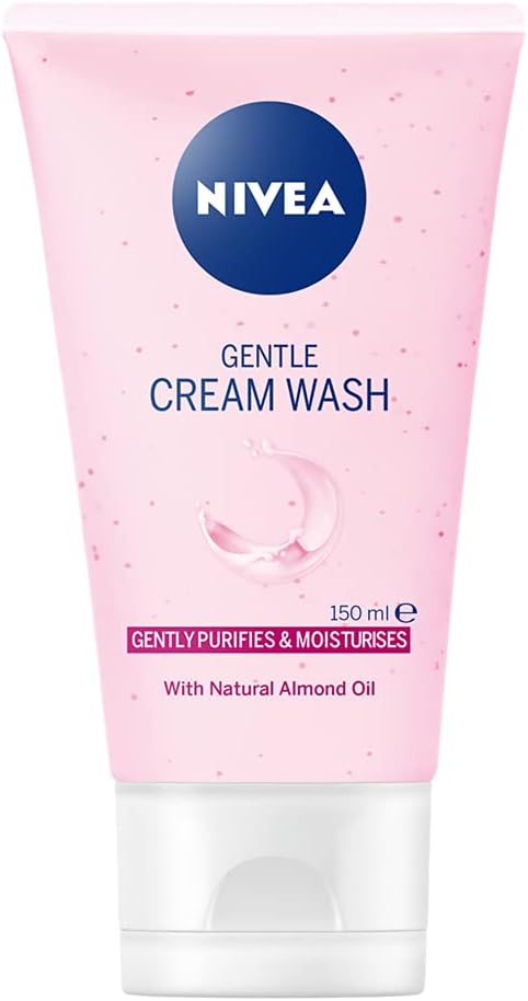 Nivea Gentle Face Cleansing Cream Wash For Dry & Sensitive Skin (150 ml)