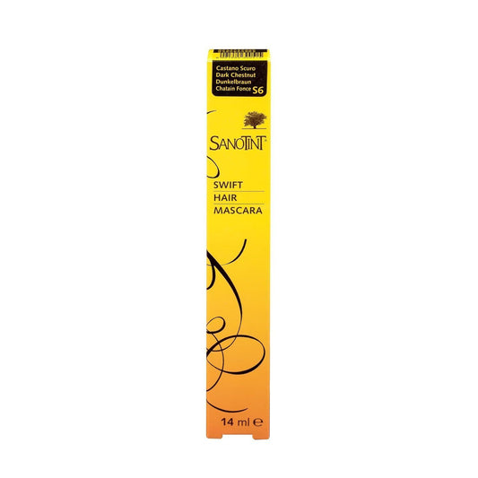 Sanotint Swift Hair Mascara Color: S6 Dark Chestnut - Makkah Pharmacy