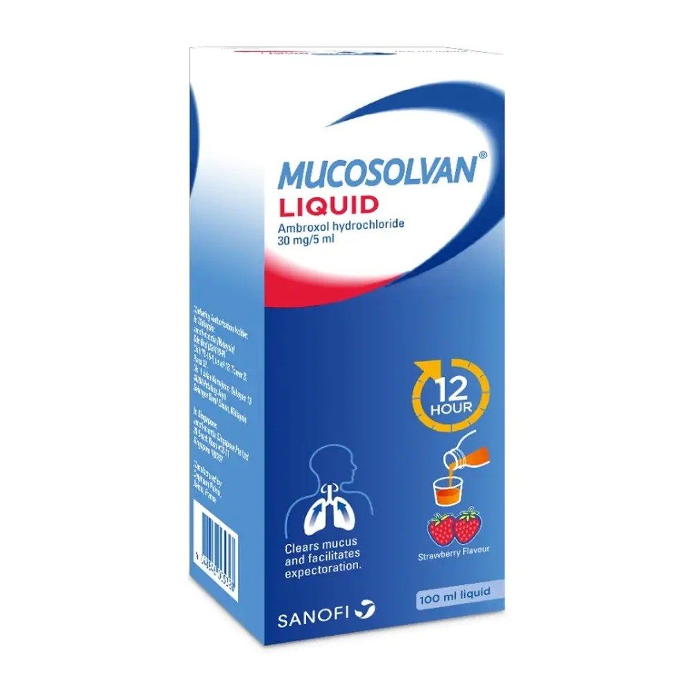 Mucosolvan Cough Relief Syrup 100Ml