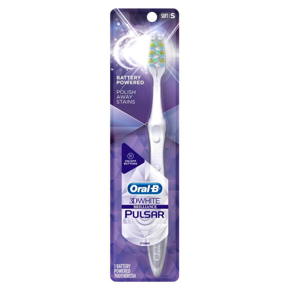 Oral-B 3D White Pulsar 35 Soft Manual Toothbrush, 30273