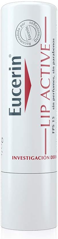 Eucerin Active Lip Balm, 4.8 G