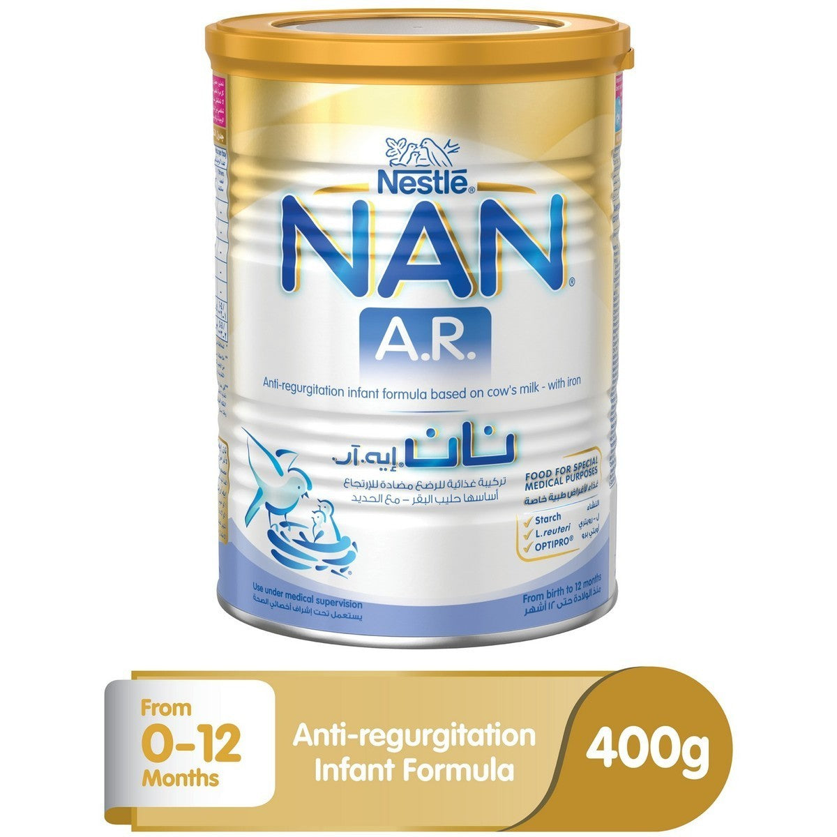 Nestle® Nan® Ar Starter Infant Formula For Anti Regurgitation Powder 400G