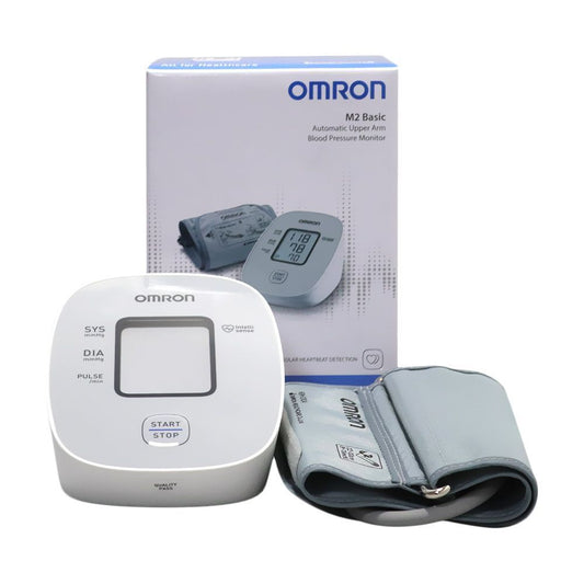 Omron M2 Basic Automatic Upper Arm Blood Pressure Monitor, 1 Pack - Makkah Pharmacy