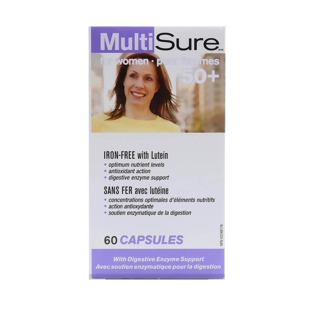 Webber Naturals Multisure For Women 50+ Capsules 60 Pieces - Makkah Pharmacy
