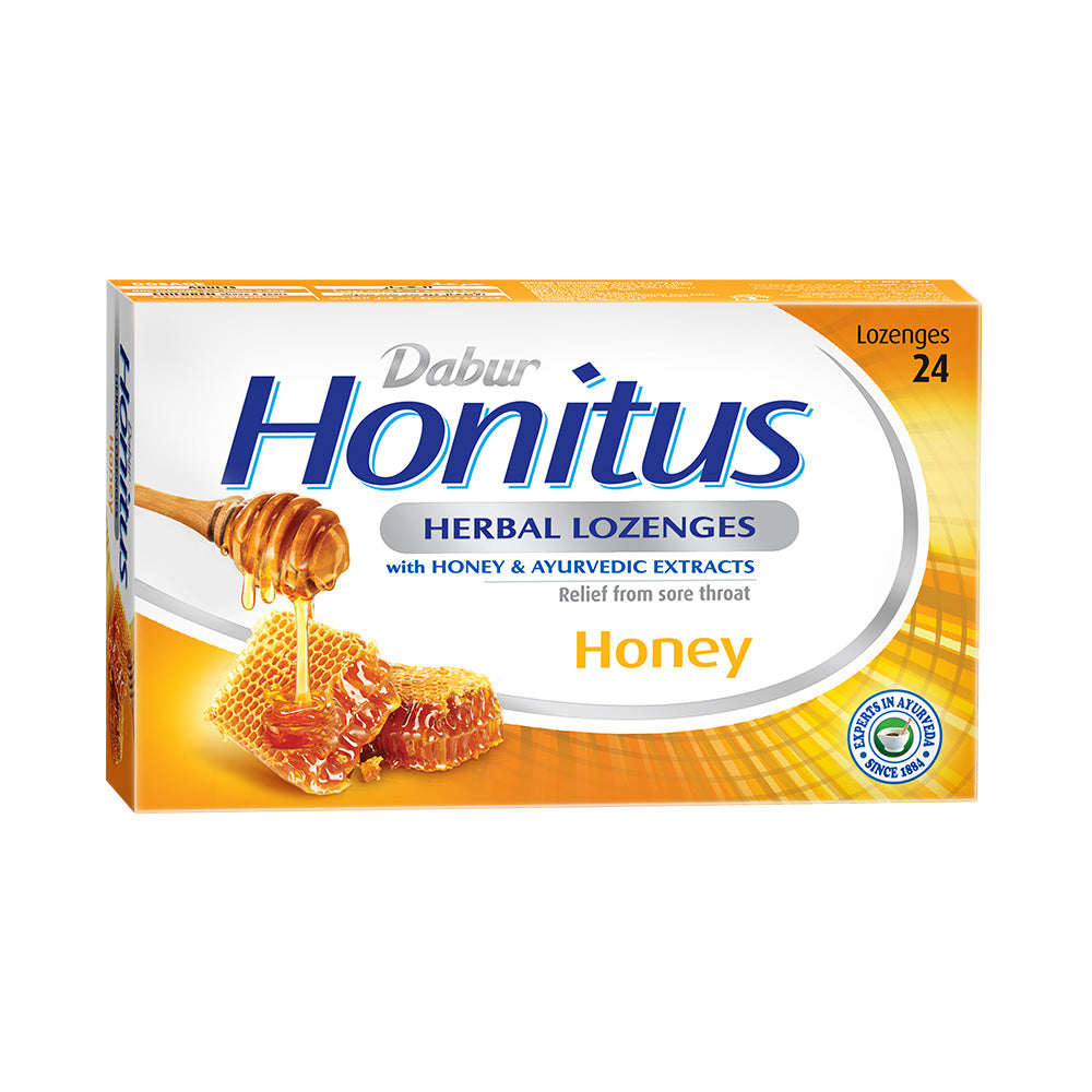 Dabur Honitus Herbal Lozenges Honey 24's
