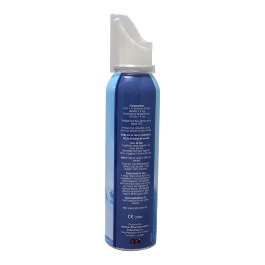 Apisal Jet Sodium Chloride Adults & Children Nasal Spray 125ml - Makkah Pharmacy