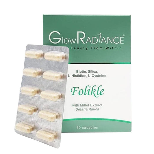 Glow Radiance Folikle Capsules 60 Pieces - Makkah Pharmacy
