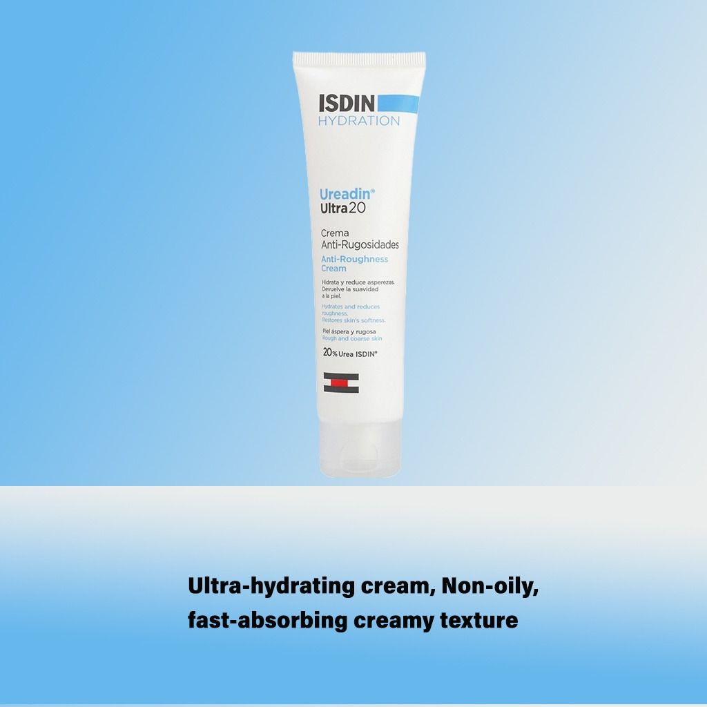 Isdin Ureadin Ultra 20 Hydrating & Softening Body Cream for Rough & Course Skin, 50ml - Makkah Pharmacy