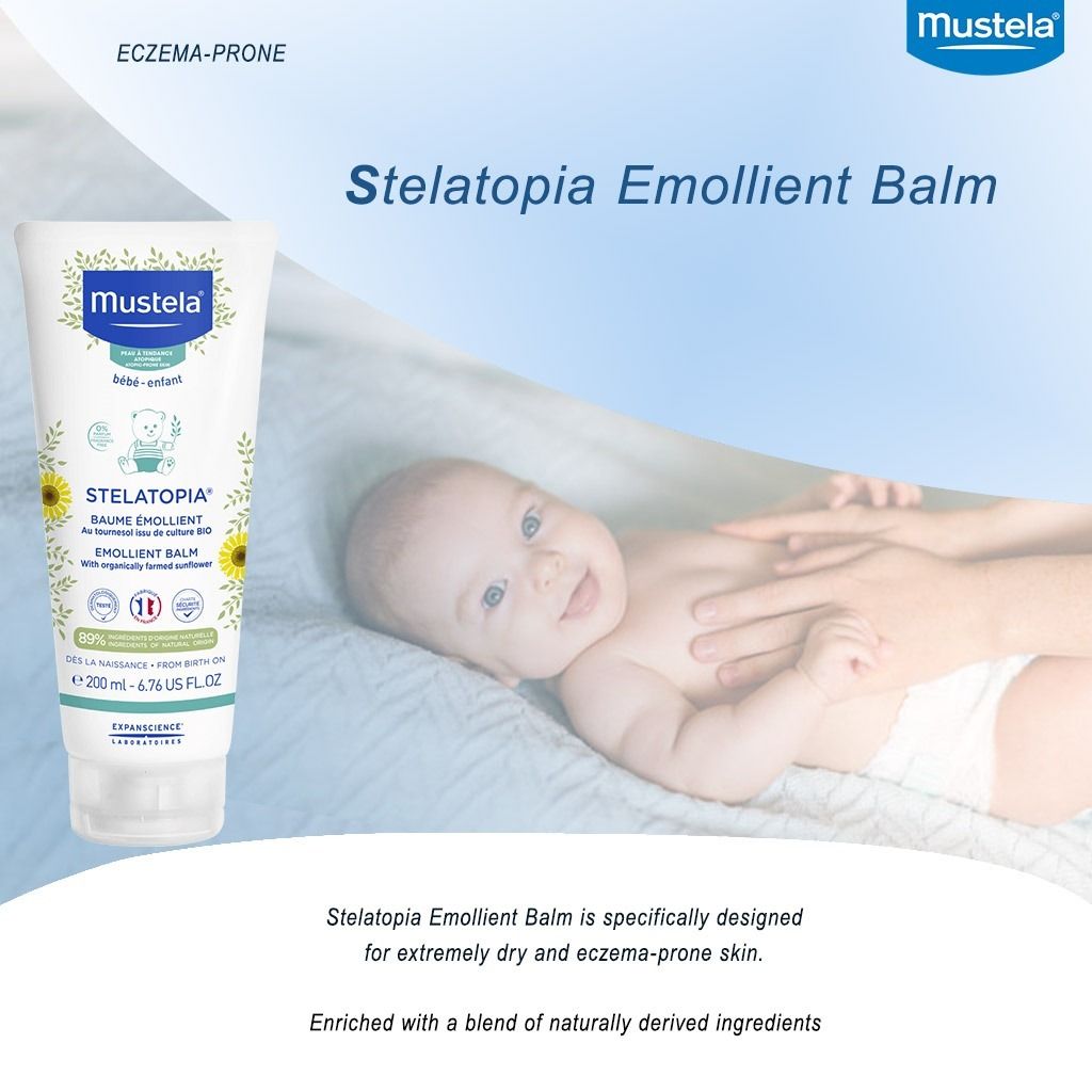 Mustela Stelatopia Emollient Balm 200Ml(P&M) - Makkah Pharmacy