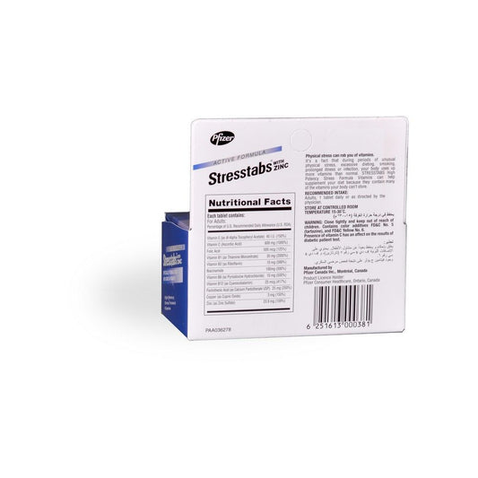 Stresstabs With Zinc Tablets 30 Pieces - Makkah Pharmacy