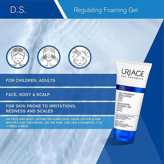 Uriage Ds Cleansing Gel 150 ML - Makkah Pharmacy