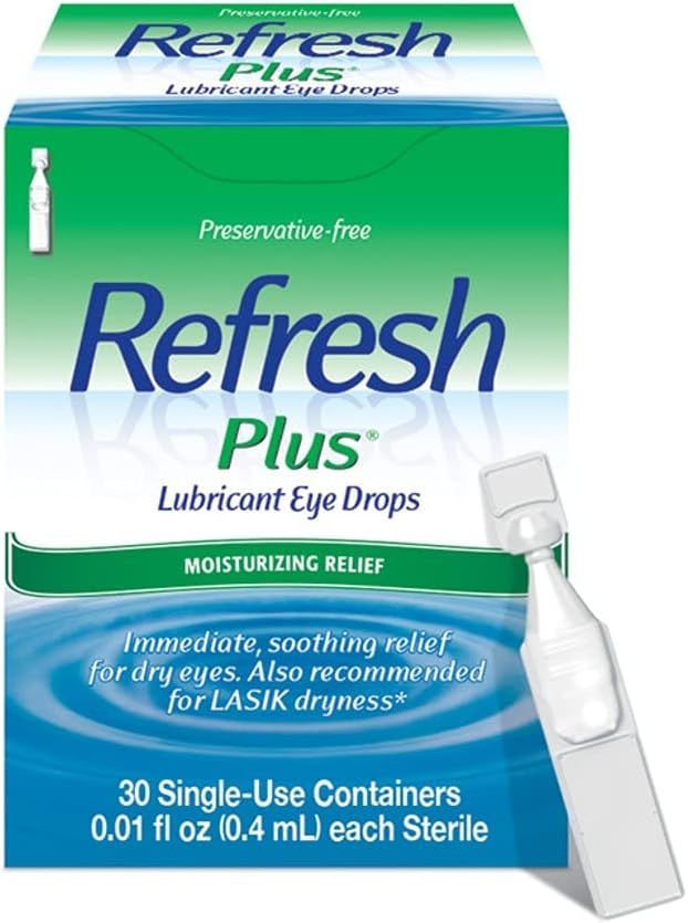 Refresh Plus Lubricant Eye Drop 30 Pieces X 0.4 ml - Makkah Pharmacy
