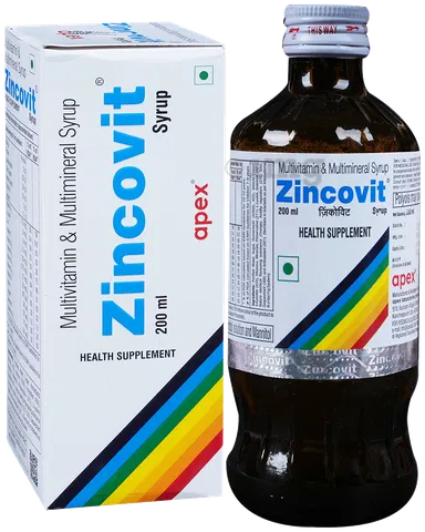 Zincovit Syrup, 200ml - Makkah Pharmacy