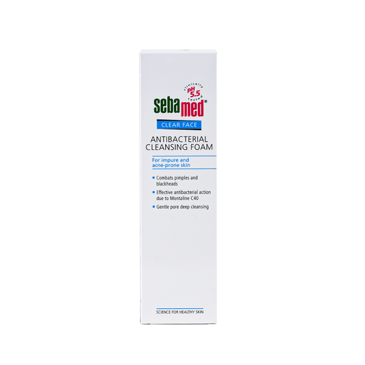 Sebamed Clear Face Antibacterial Clenasing Foam, 150ml - Makkah Pharmacy