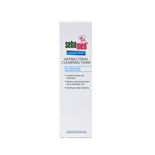 Sebamed Clear Face Antibacterial Clenasing Foam, 150ml - Makkah Pharmacy