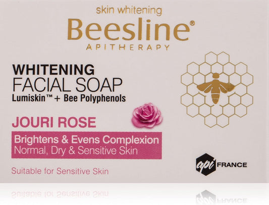 Beesline Whitening Facial Soap With Rose 85, Ml - Makkah Pharmacy