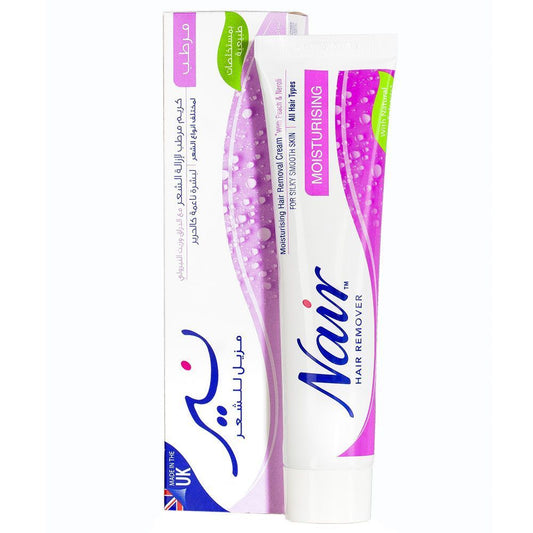 Nair Hair Removal Moisturizing Tube, 110ml - Makkah Pharmacy