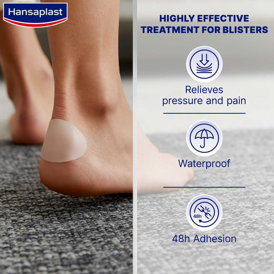Hansaplast Blister Plaster Large, 5 Pieces - Makkah Pharmacy