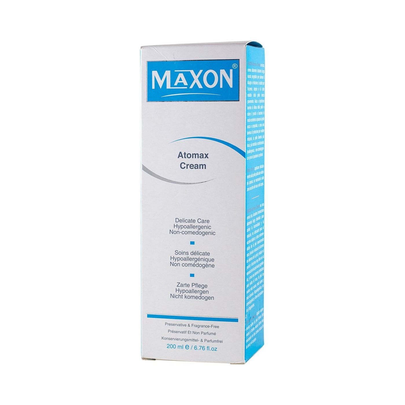 Maxon Atomax Cream Delicate Care Hypoallergenic, 200ml - Makkah Pharmacy