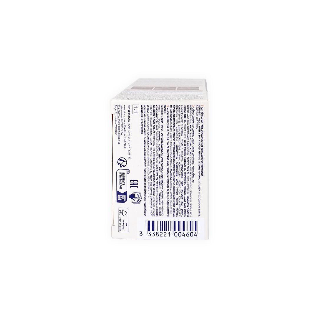Phyto Paris Permanent Hair Color with Botanical Pigments Golden Copper Blonde 7.43, 1 Pack - Makkah Pharmacy