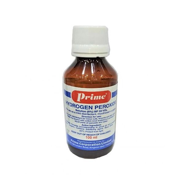 Prime Hydrogen Peroxide 100 ml - Makkah Pharmacy