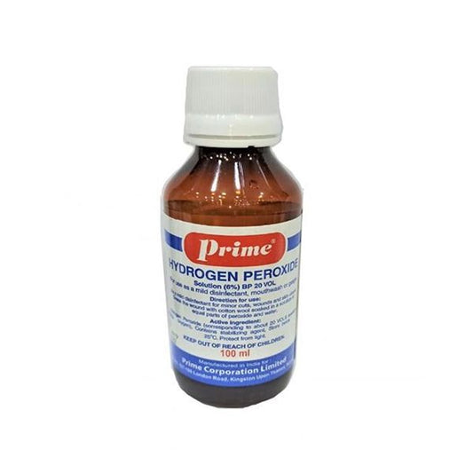 Prime Hydrogen Peroxide 100 ml - Makkah Pharmacy