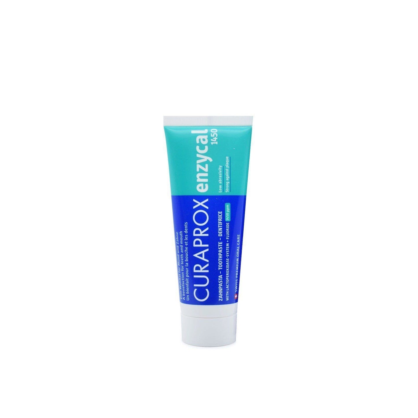 Curaprox Enzycal Toothpaste with Lactoperoxidase, 75ml - Makkah Pharmacy
