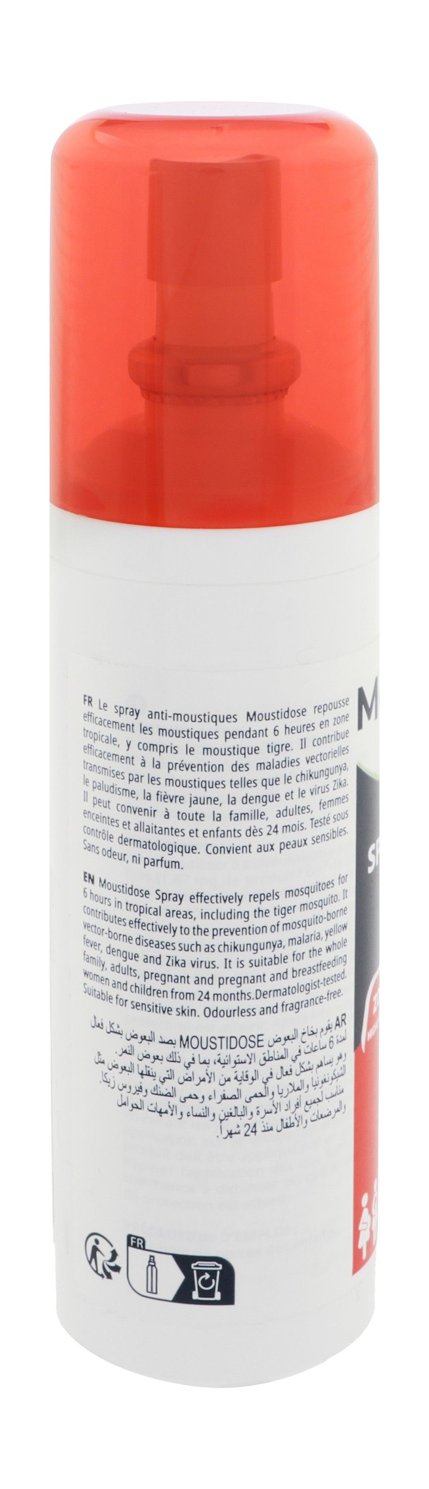 Moustidose 6H Mosquito Repellent Spray (24+ Months), 100ml - Makkah Pharmacy
