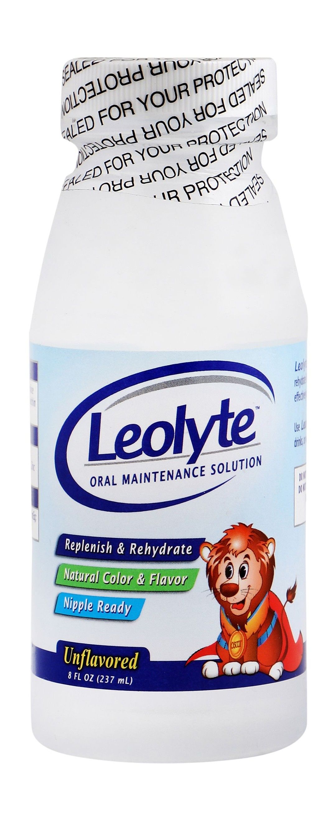 Leolyte Oral Maintenance Solution Unflavored, 237ml - Makkah Pharmacy