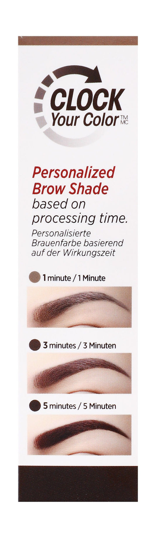 Kiss Custom Color Brow Tint Kit Brown, 1 Pack - Makkah Pharmacy